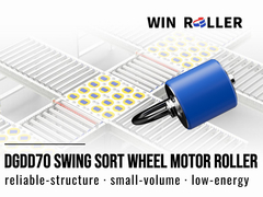 Swing Roller Sort Wheel Motor Roller ️ Potenza compatta per la classificazione ad alta velocità